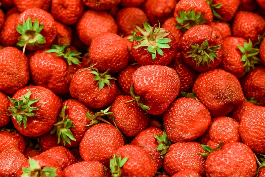 Fresh strawberries