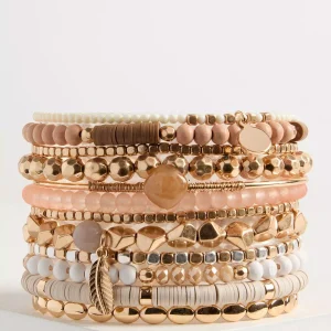 Beaded Stretch Bracelet Set